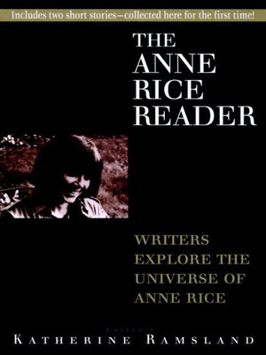 cover image of Anne Rice Reader